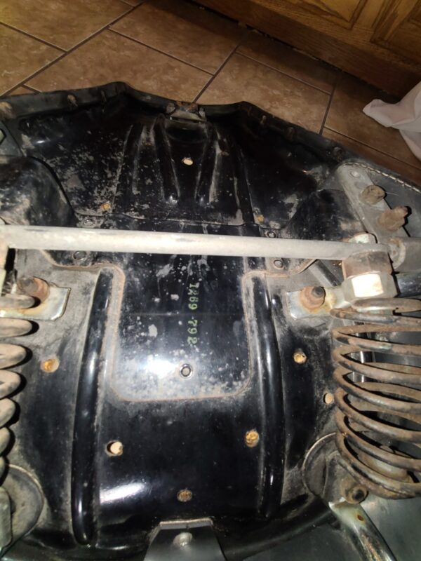 HARLEY DAVIDSON BUDDY SOLO SEAT PANHEAD KNUCKLEHEAD FLATHEAD WITH GRAB RAIL & SPRINGS - Image 7