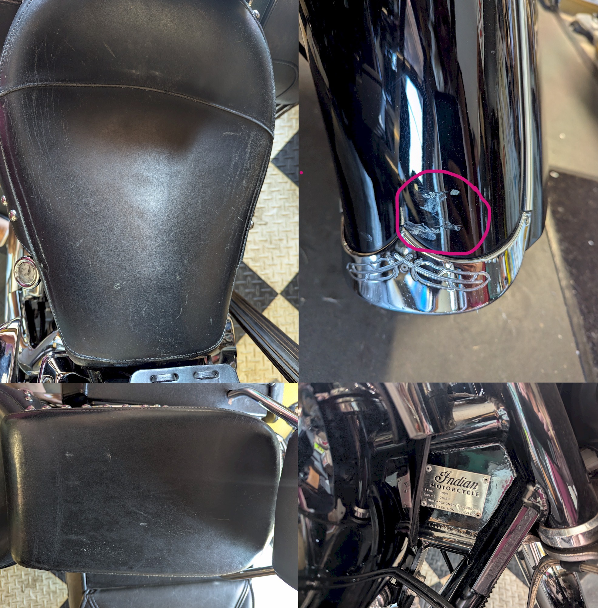 1999 INDIAN CHIEF GILROY MOTORCYCLE LIMITED EDITION - Image 13
