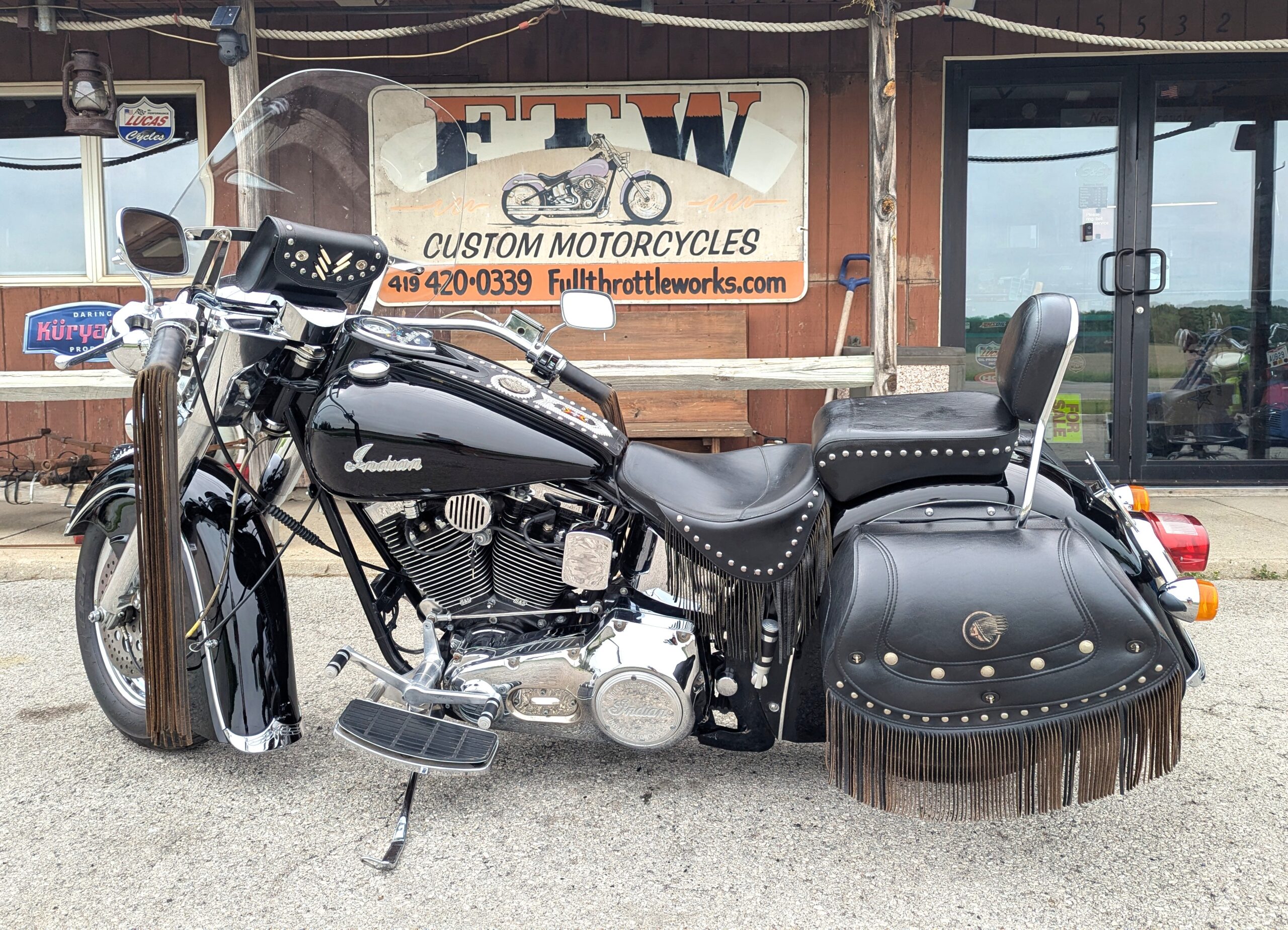 1999 INDIAN CHIEF GILROY MOTORCYCLE LIMITED EDITION - Image 2