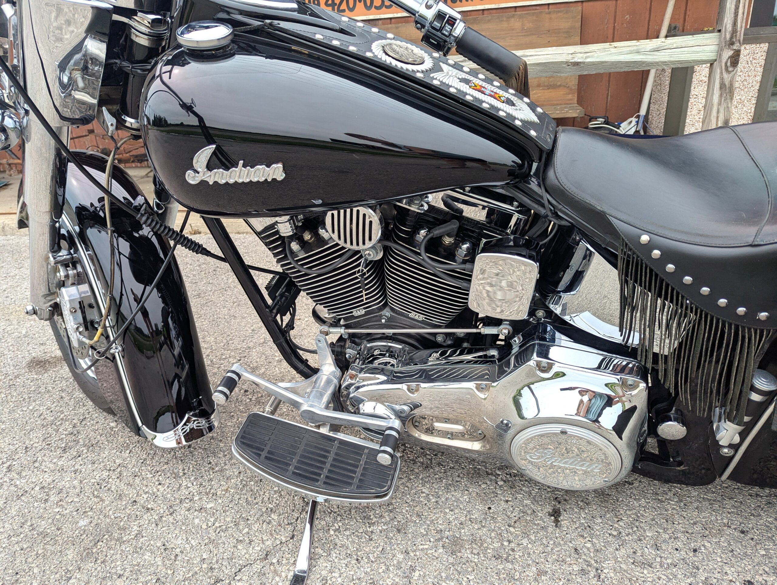 1999 INDIAN CHIEF GILROY MOTORCYCLE LIMITED EDITION - Image 5