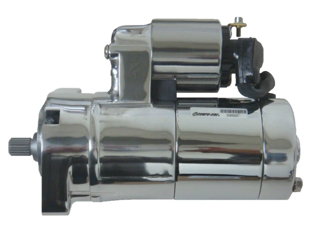 COMPU-FIRE 53700 CHROME GEN 3 STARTER FITS 90-06 BT HARLEY & REG; MODELS (EXCEPT 2006 DYNA) - Image 3